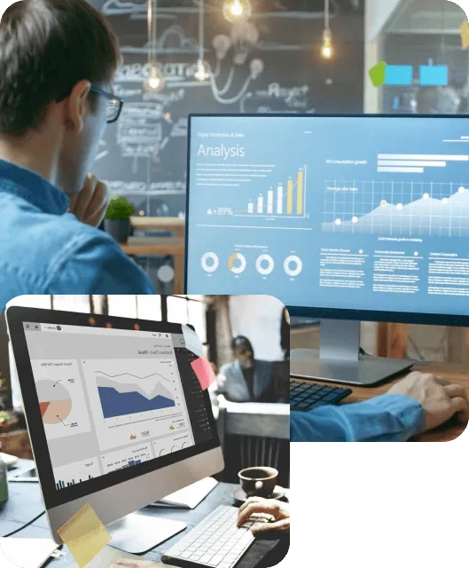 Product listing automation visuals for online stores