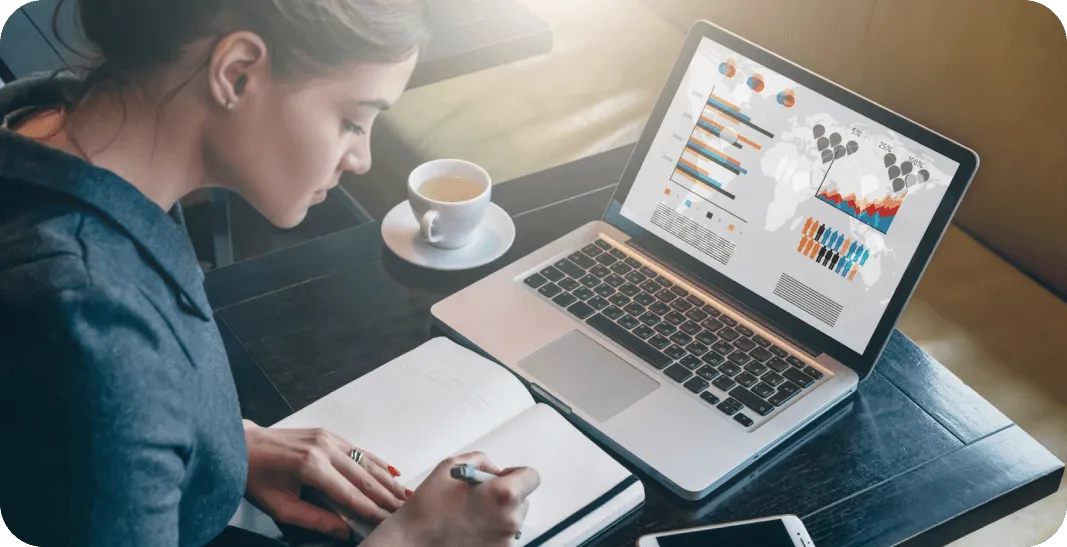 eCommerce optimization background design